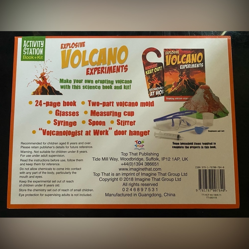 Explosive volcano experiments - Picture 2 of 3